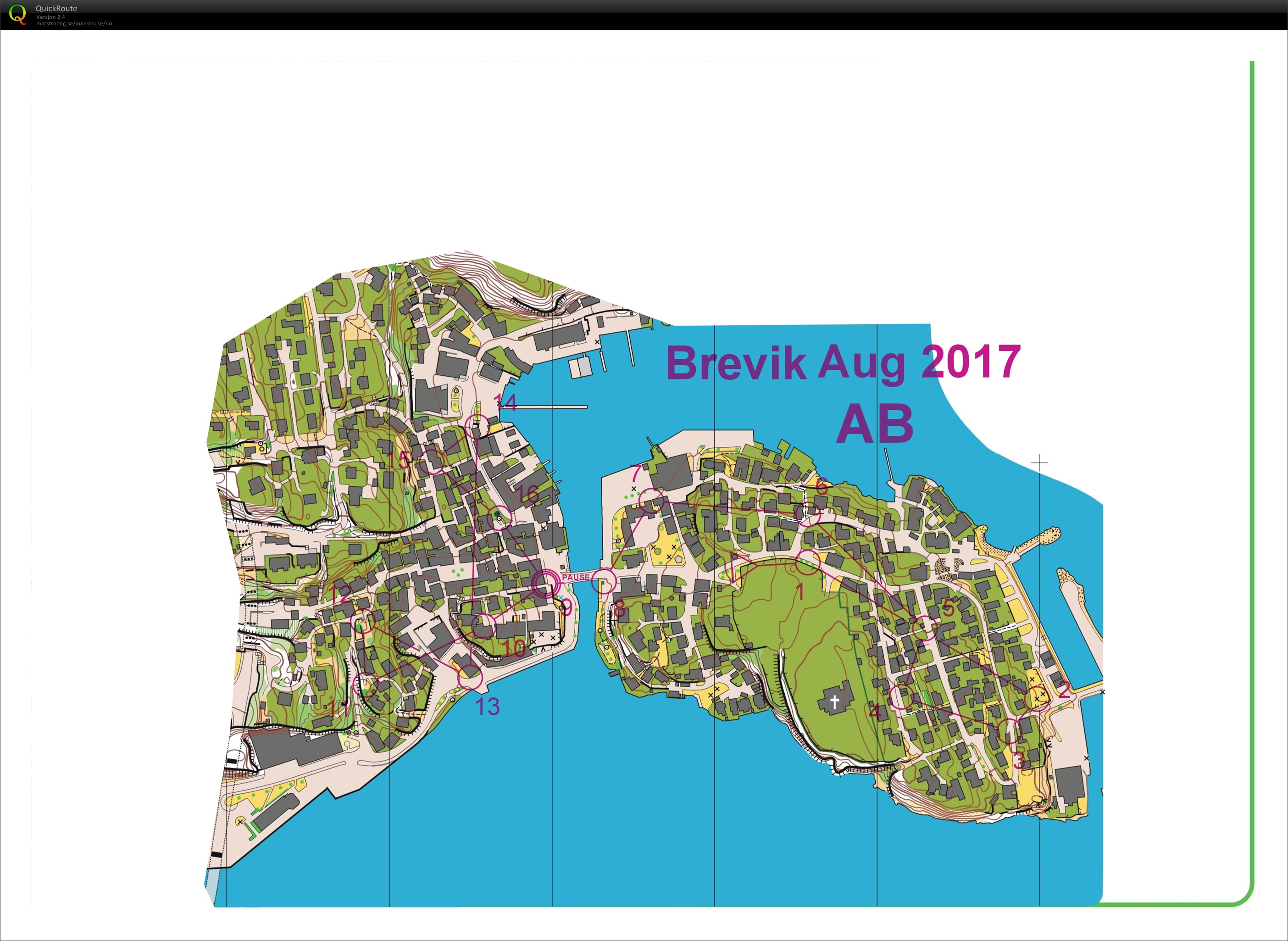 Sprint Brevik - del A og B (02/08/2017)